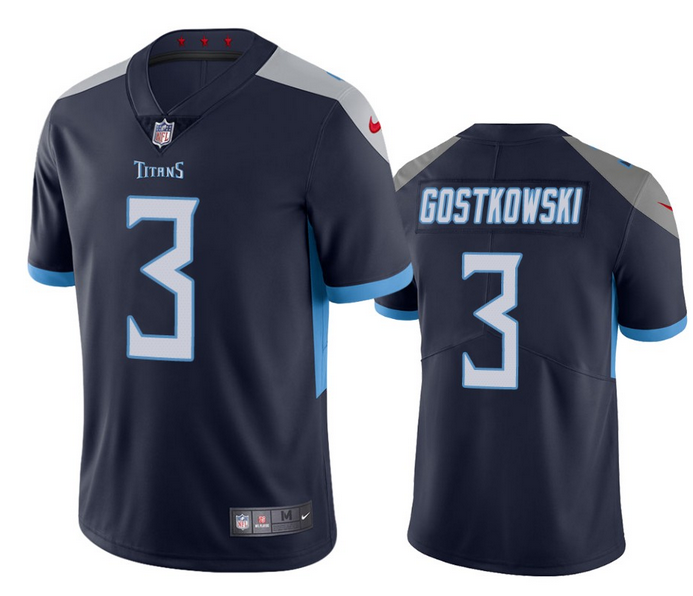 Men's Tennessee Titans #3 Stephen Gostkowski Navy Vapor Untouchable Stitched Jersey Men's Tennessee Titans #3 Stephen Gostkowski Navy Vapor Untouchable Stitched Jersey